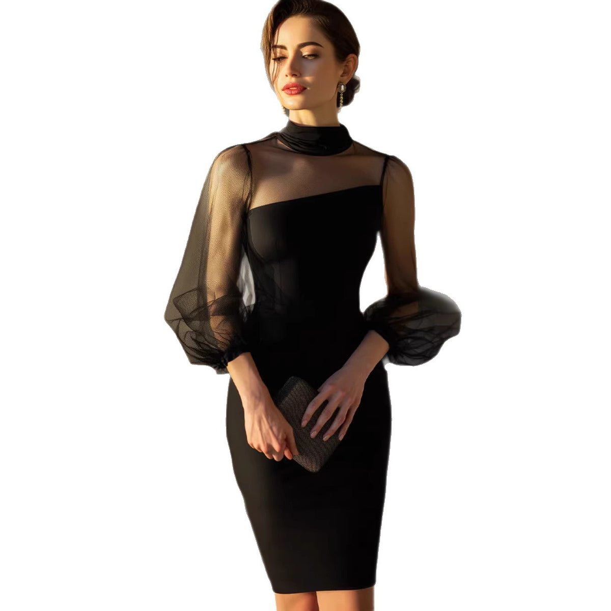 Nova Mesh Knit Dress