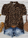 Aurelia Leopard Printed Blouse