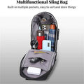 Carry Men's Water-Resistant Sling Bag