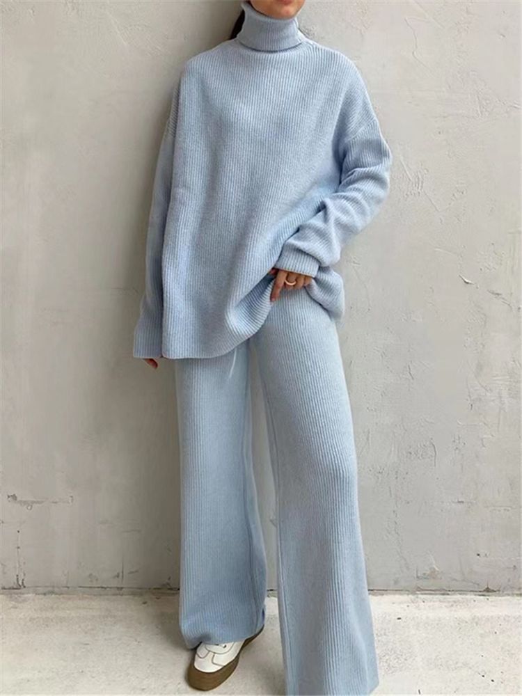 Sera Knit Turtleneck Tracksuit