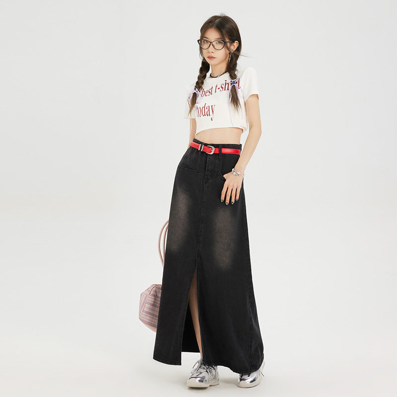 Sway Bexley High-Waist Denim Skirt