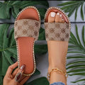 Stride Printed Sandals