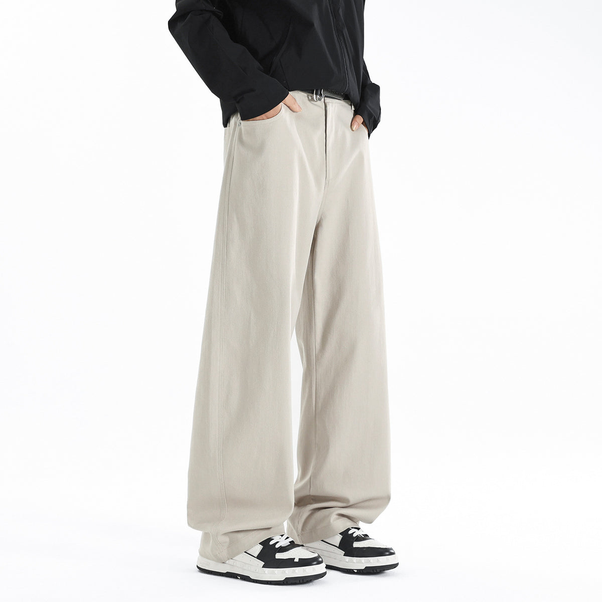 Drift Men's Relaxed Wide-Leg Straight Sweatpants