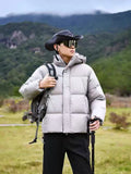 Lumen Hooded Warm Puffer Jacket