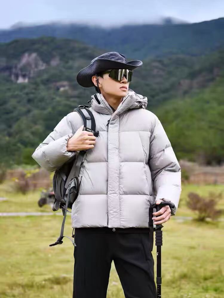 Lumen Hooded Warm Puffer Jacket