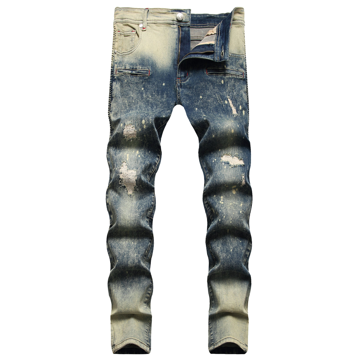 Indigo Arden Men's Straight Jeans