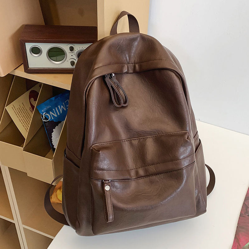 Carry Calder Leather Minimalist Backpack