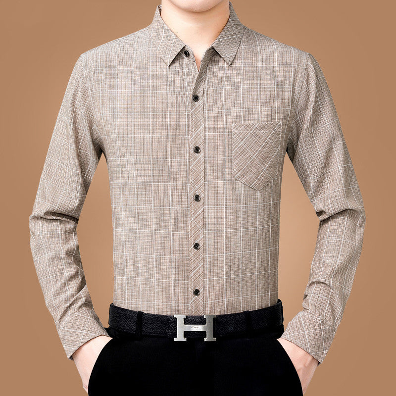 Metro Arden Men's Linen Cotton Long-Sleeve Shirt