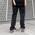 Rover Arden Men's Multi-Pocket Pocket Solid Cargo Pants
