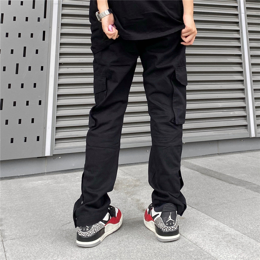 Rover Arden Men's Multi-Pocket Pocket Solid Cargo Pants