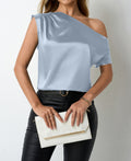 Aurelia Satin Blouse