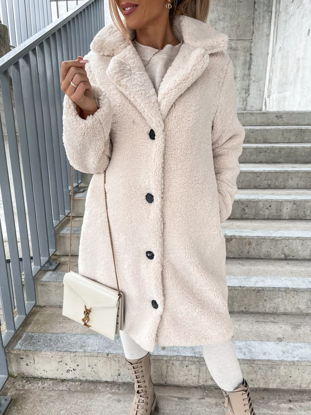 Lumen Wool Lapel Coat