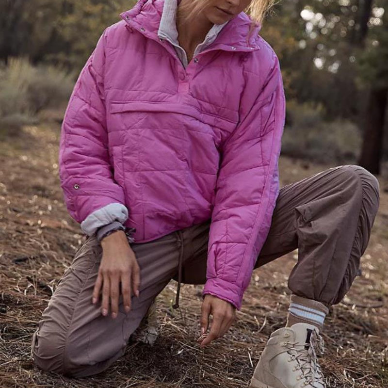 Lumen Cotton Hooded Coat