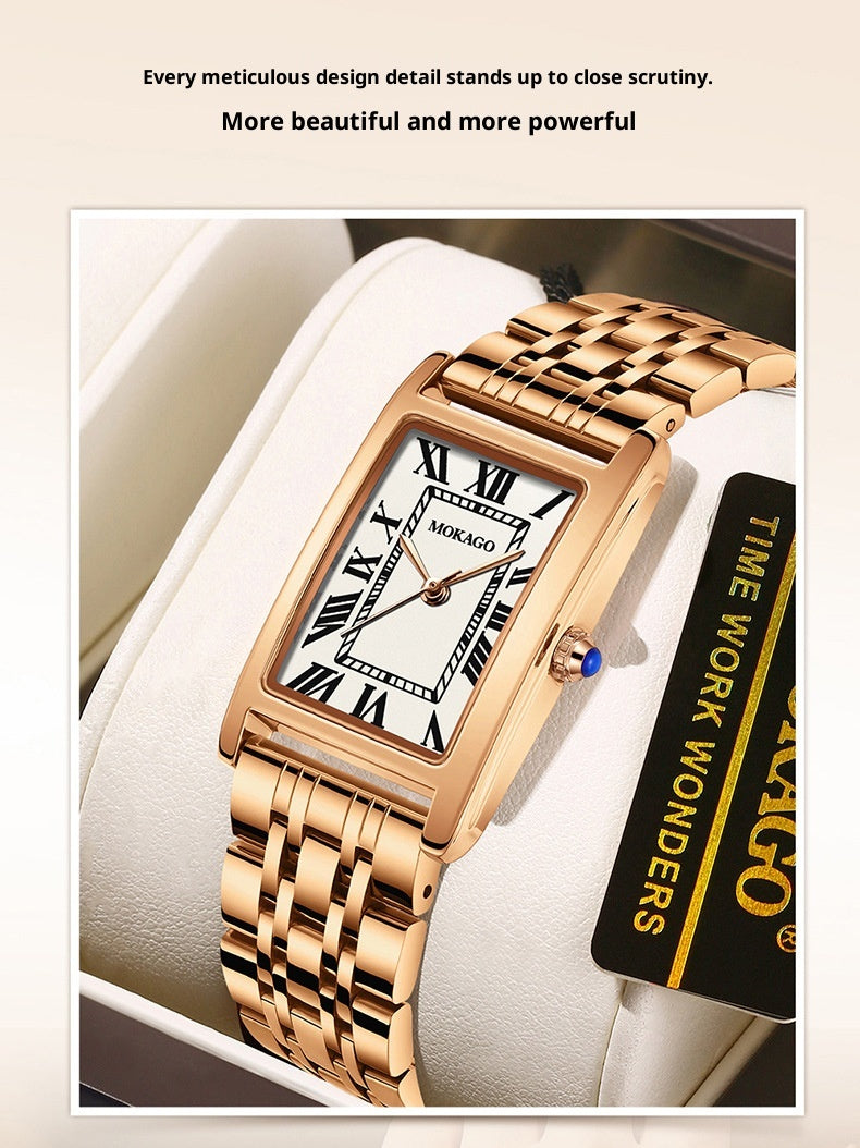 Tempo Bexley Minimalist Square Watch