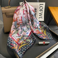 Ember Silky Printed Scarf