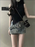 Sway Bexley Retro Denim Skirt