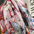 Ember Silky Printed Scarf