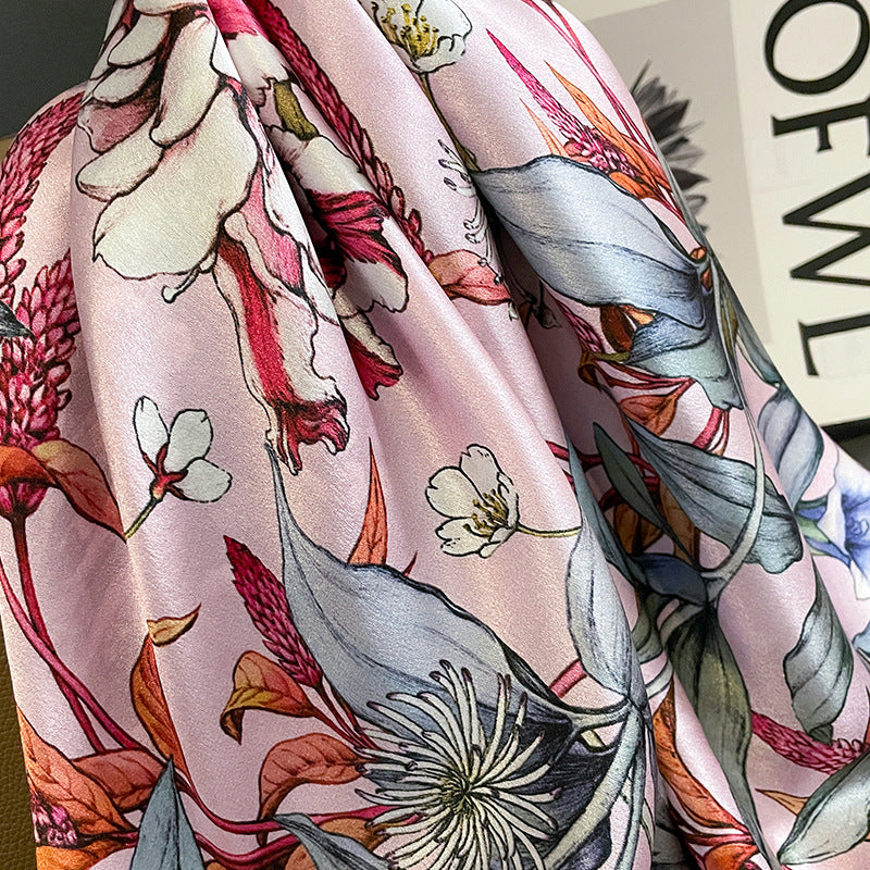 Ember Silky Printed Scarf