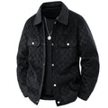 District Men's Lapel Retro Jacket