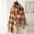 Ember Arden Plaid Warm Scarf