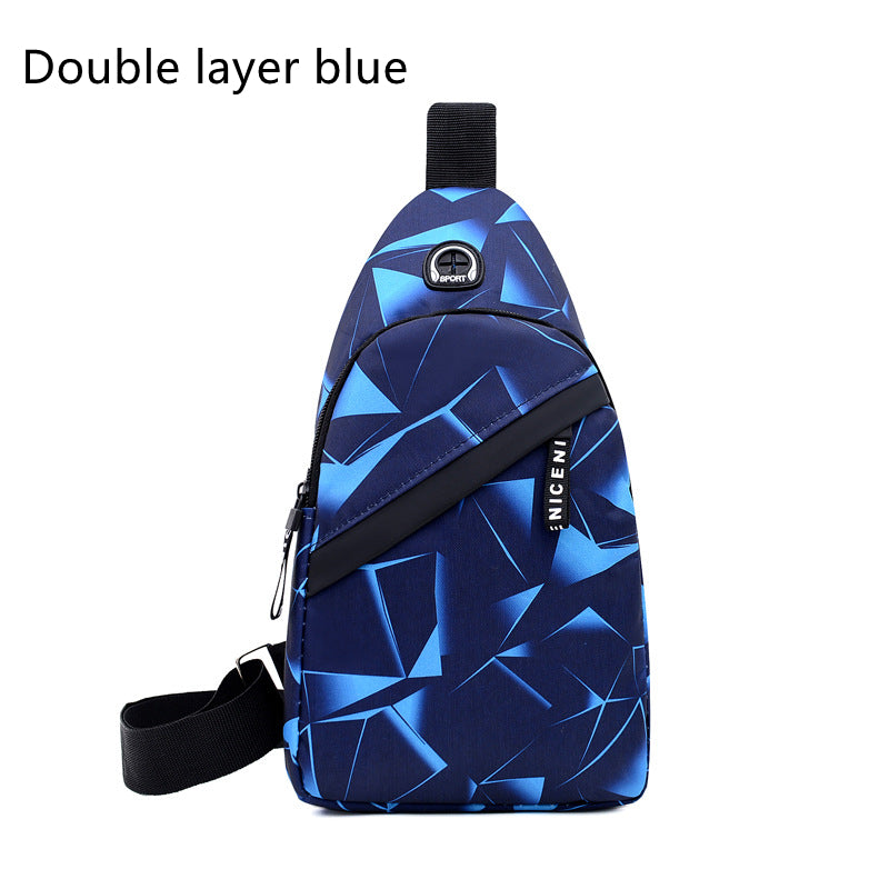 Carry Men's Printed Chest Bag