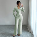 Aurelia Wide-Leg Button Co-ord Set