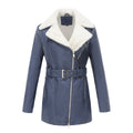 Halo Fleece-Lined Leather Jacket