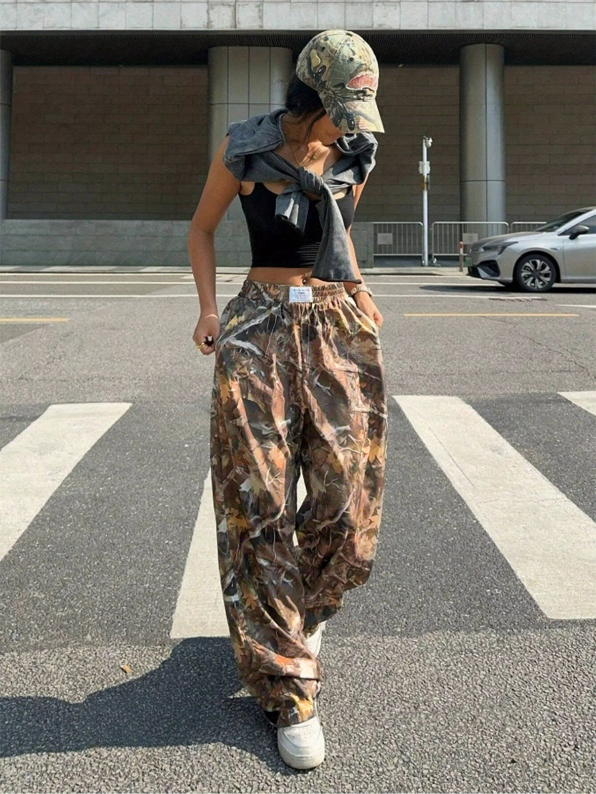 Rover Multi-Pocket Pocket Camo Trousers