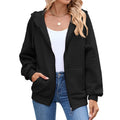 Hearth Waffle Hooded Zip-Up Cardigan