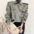Lumen Arden Short Trench Coat