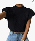 Hearth Knit Turtleneck Vest