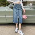 Sway Arden High-Waist Denim Skirt