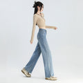 Indigo Nolan Wide-Leg Jeans