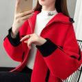 Lumen Wool Zip Lapel Cardigan