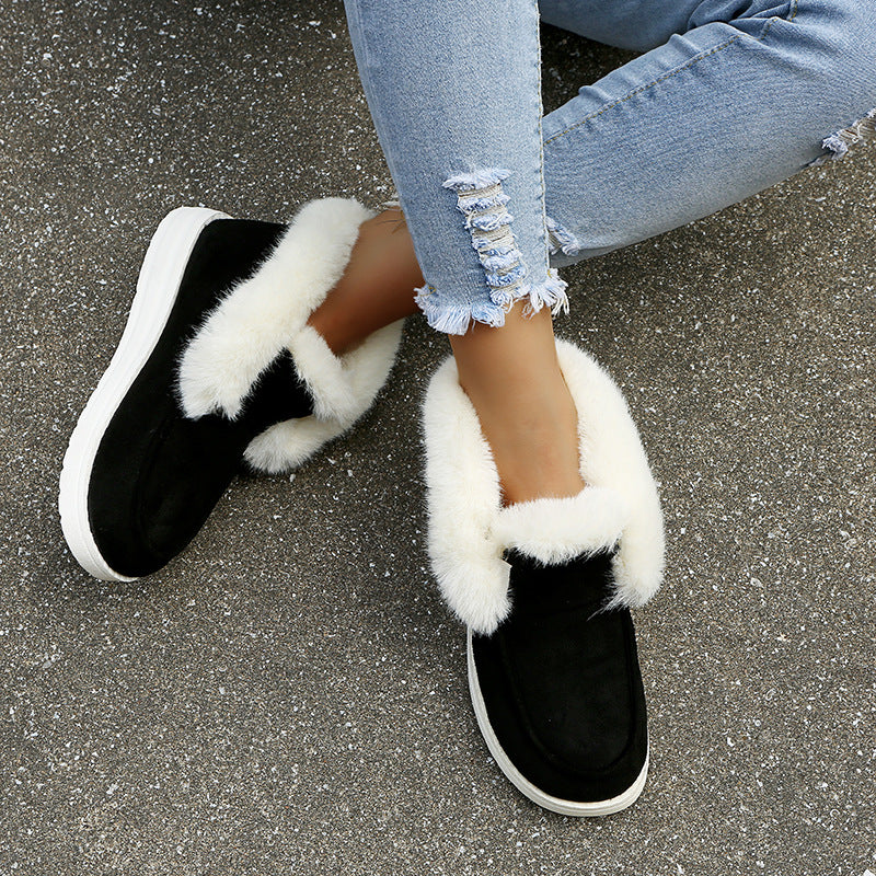 Stride Arden Plush Ankle Snow Boots