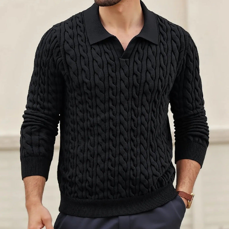 Atlas Men's Cable-Knit Sweater