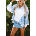 Aurelia Relaxed Long-Sleeve V-Neck Top