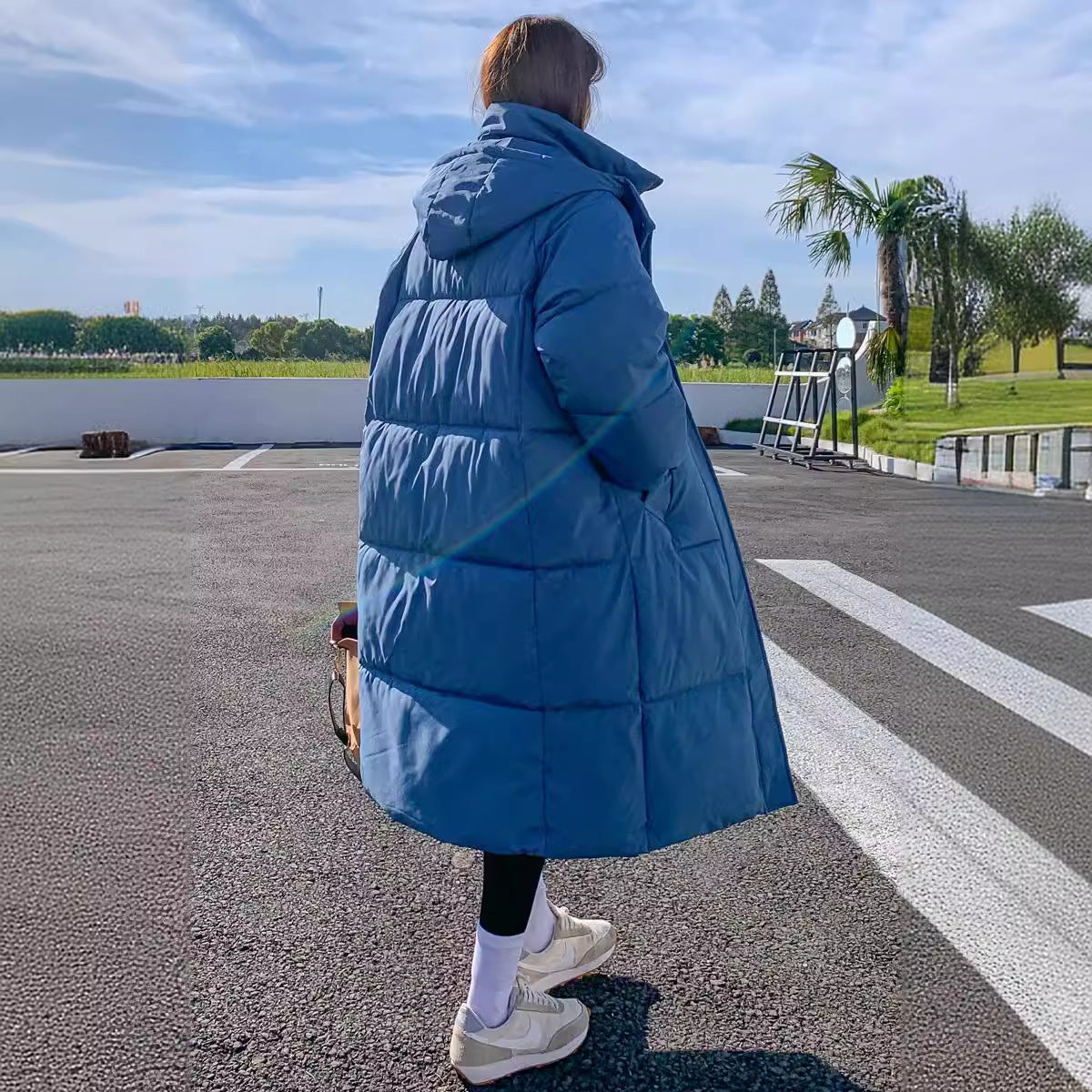 Cove Relaxed Mid-Length Down Jacket