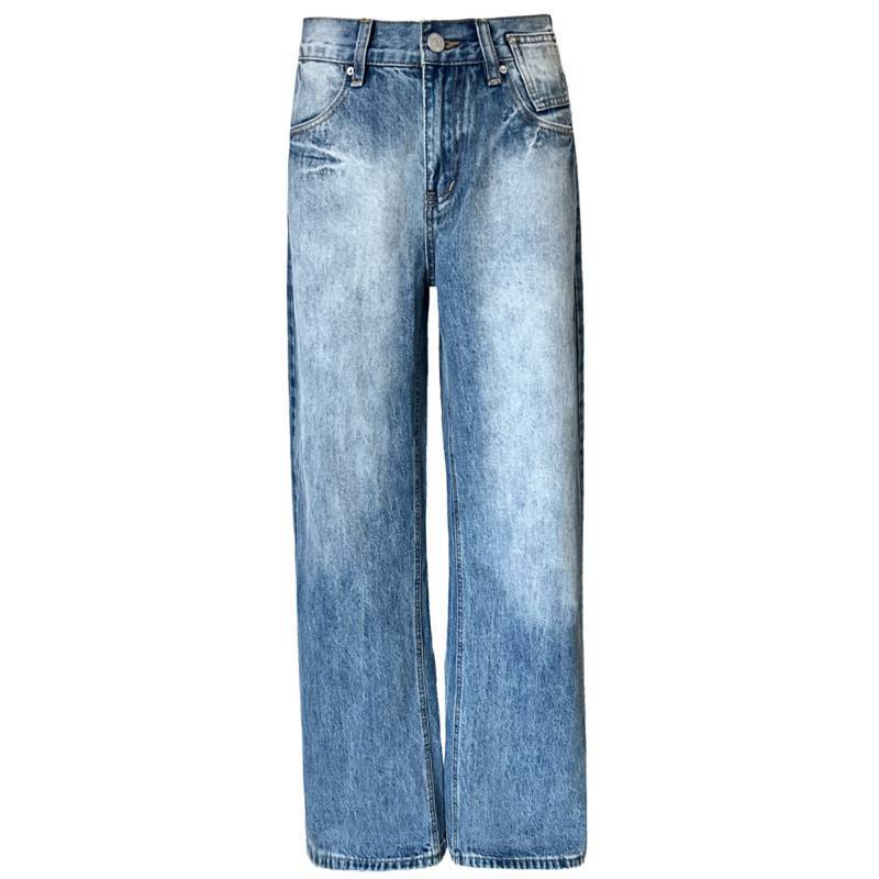 Indigo Garnet Straight Jeans