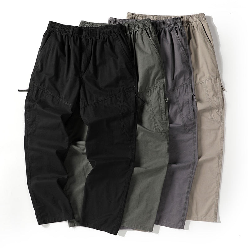 Rover Men's Oversized Relaxed Cargo Pants