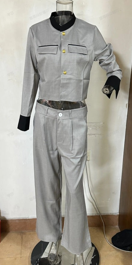 Flow Garnet Wide-Leg Trousers