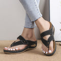 Stride Chunky Platform Block-Heel Sandals