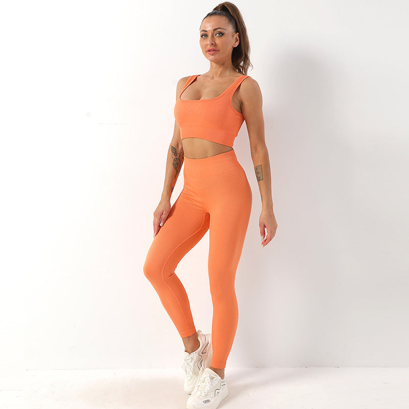 SculptForm Seamless High-Waist Two-Piece Set