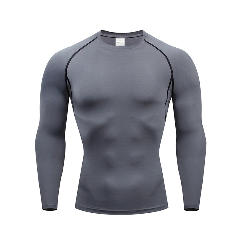 Velocity Men's Quick-Dry Long-Sleeve Breathable Shirt