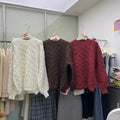 Hearth Retro Solid Sweater