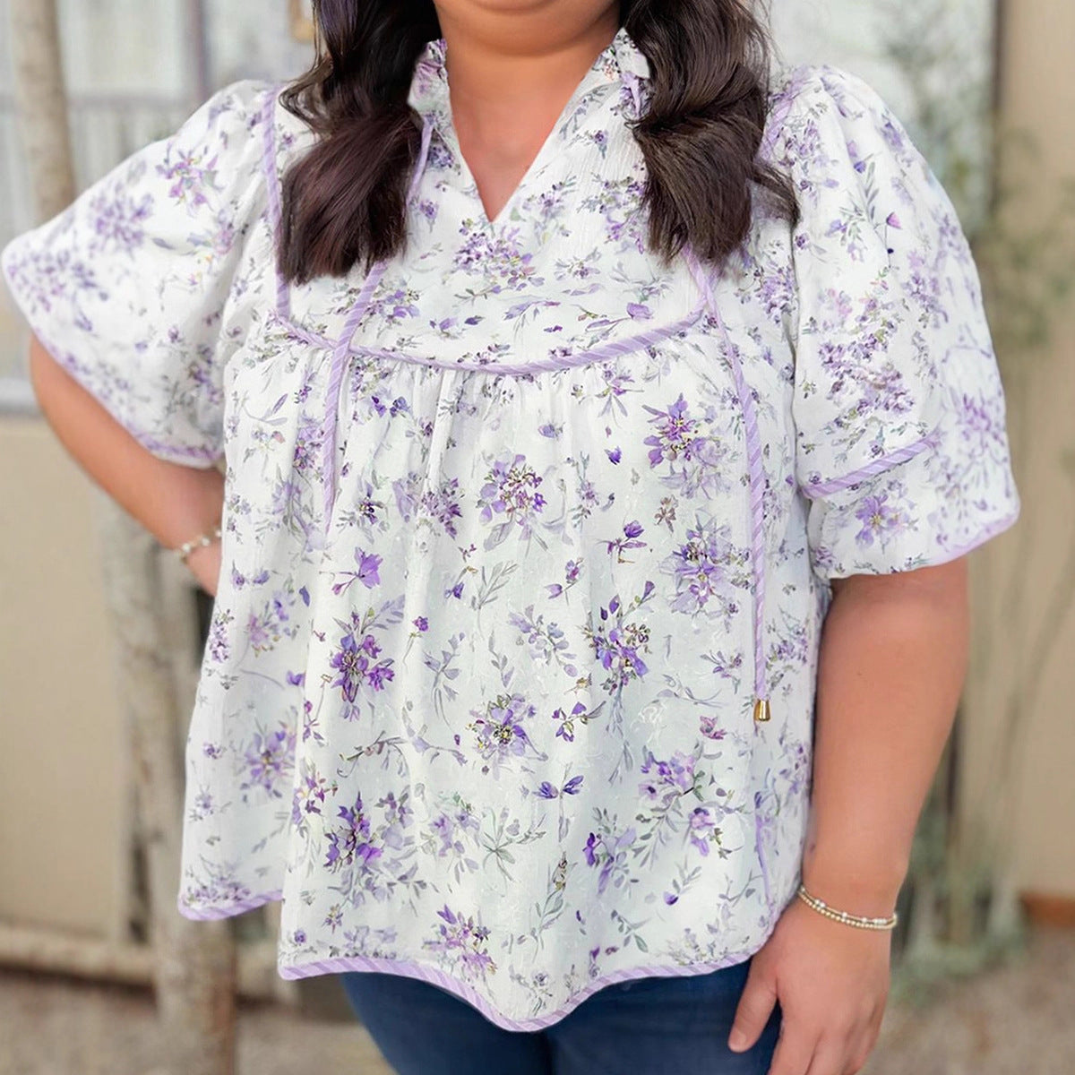 Aurelia Printed Blouse