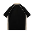 Metro Men's Short-Sleeve Letter-Print Printed Polo Shirt
