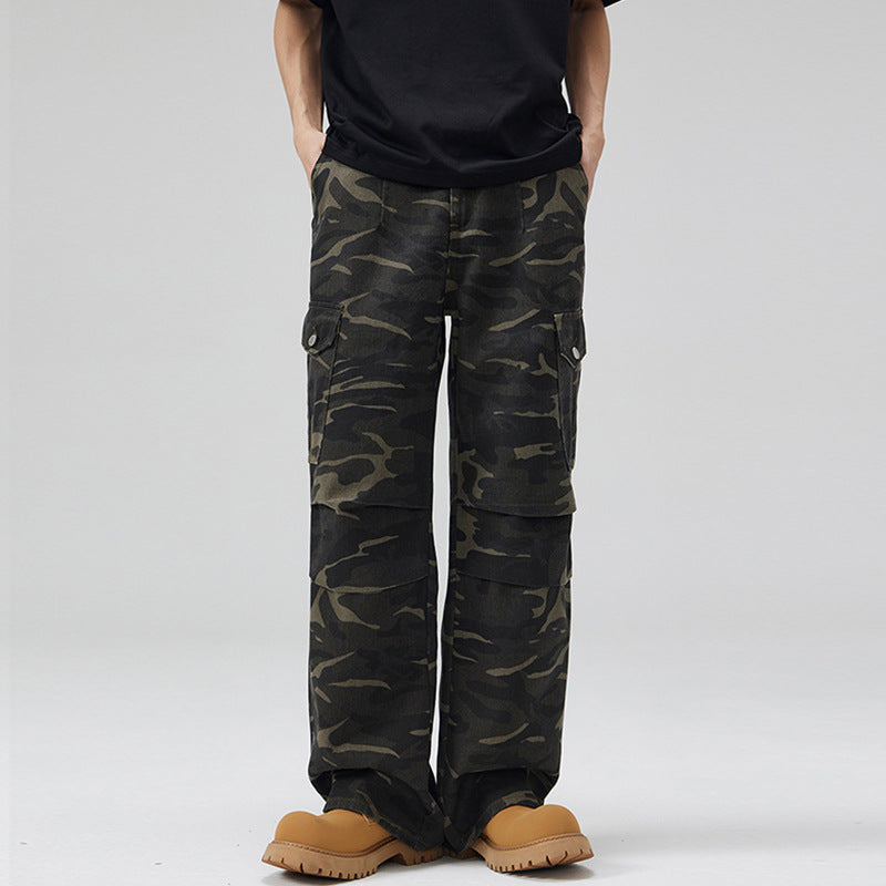 Rover Bexley Multi-Pocket Pocket Camo Cargo Pants