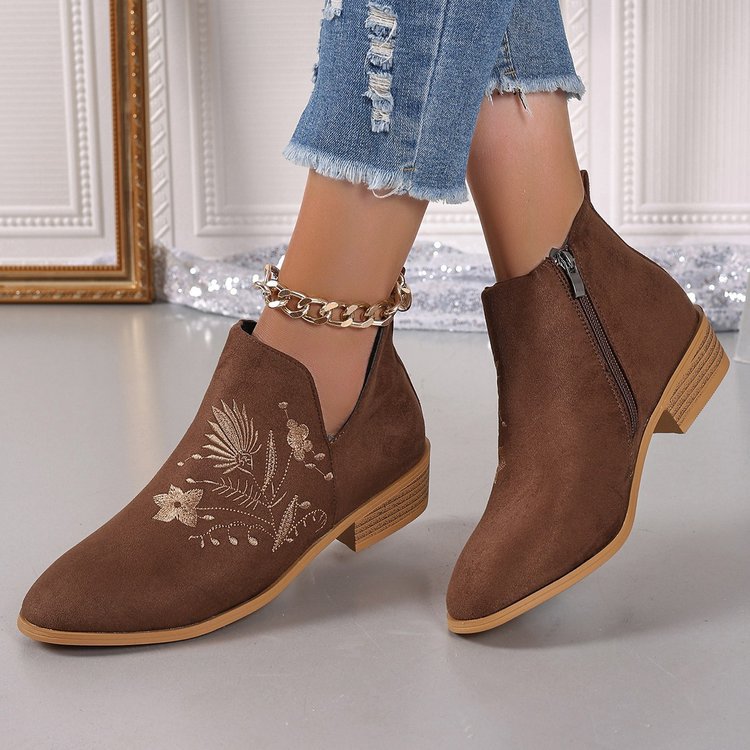 Stride Arden Pointed Ankle Boots