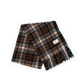 Ember Knit Plaid Scarf